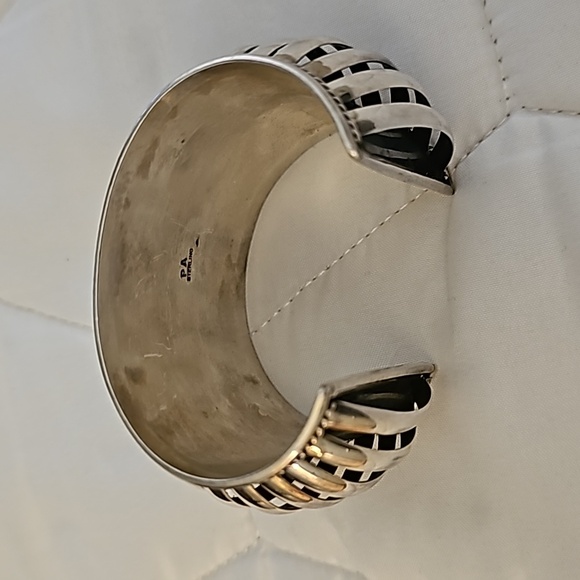 Sterling Silver Cuff by Patricia Apache - Picture 2 of 4